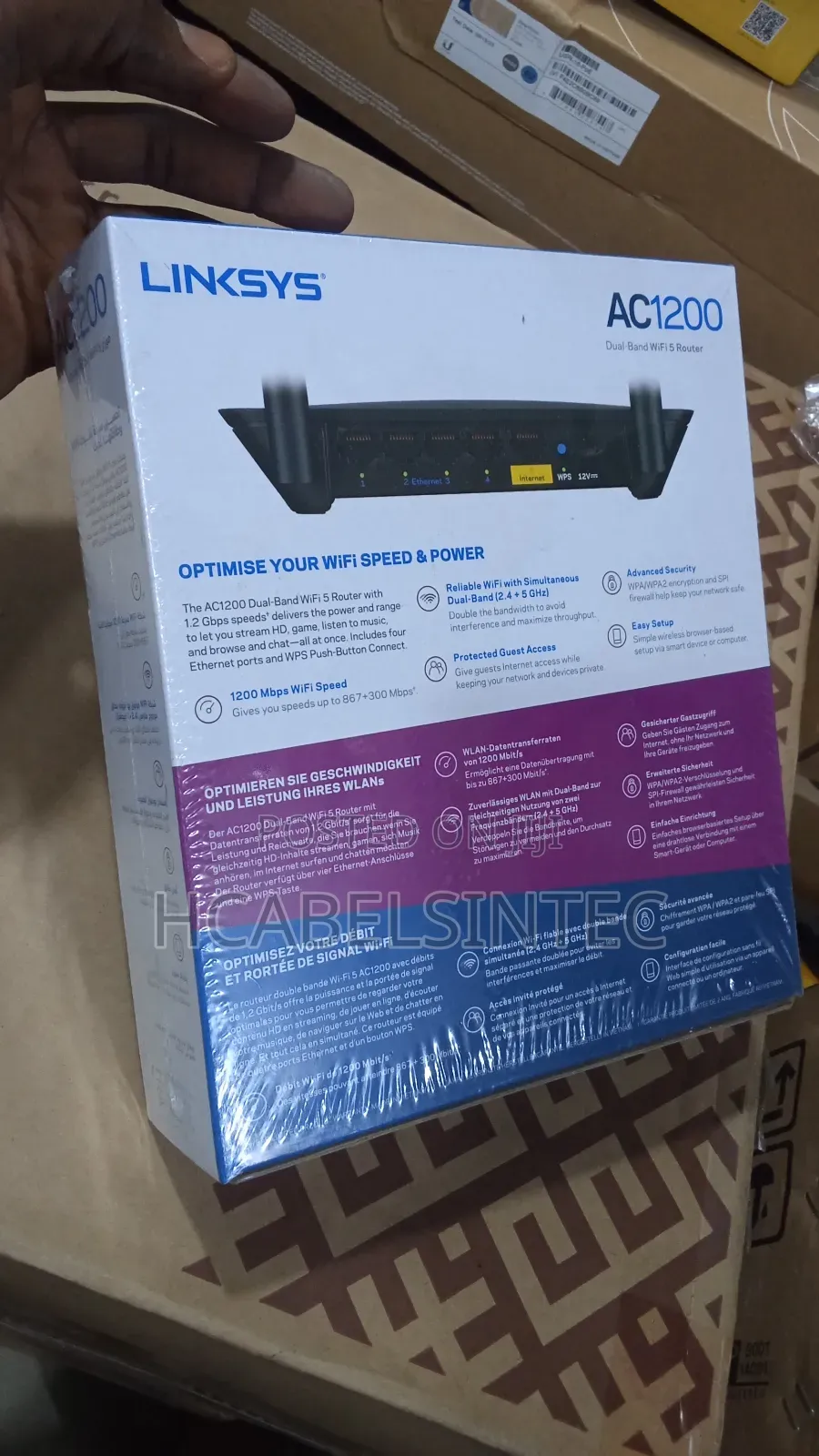 Linksys AC1200 Router