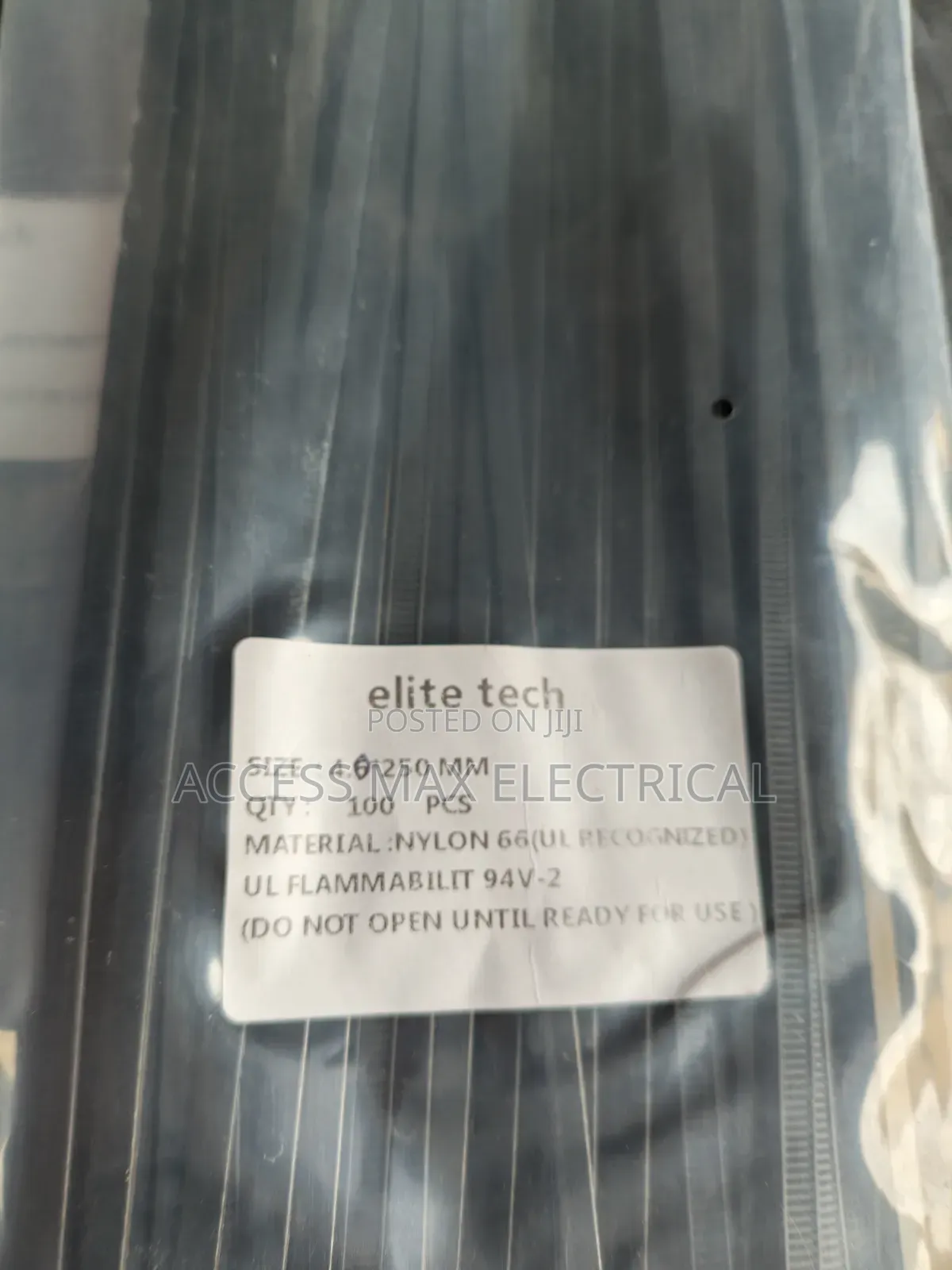 4.8mm by 250mm Cable Tie