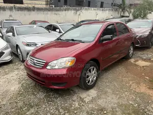 Toyota Corolla Sedan 2003 Red