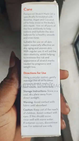 Pampered Stretch Mark Oil 125ml