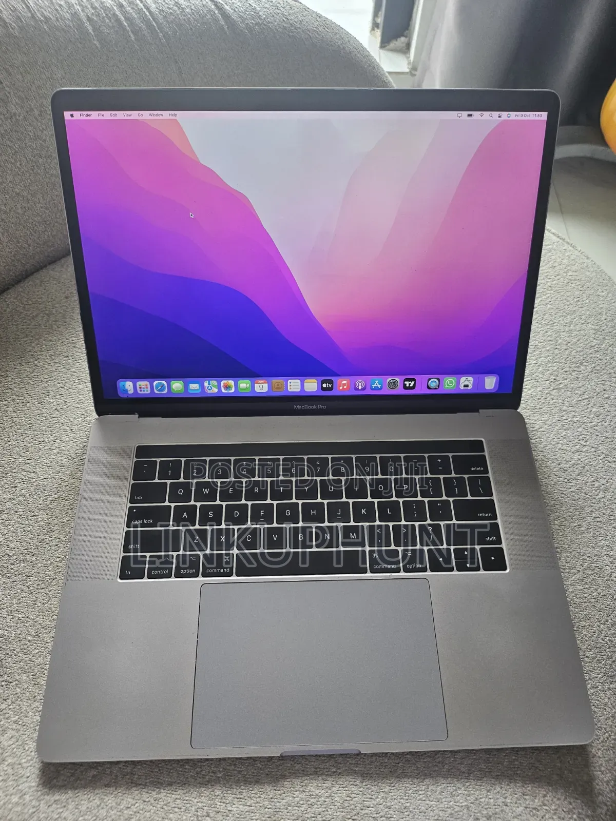 Laptop Apple MacBook Pro 2017 16GB Intel Core i7 SSD 512GB