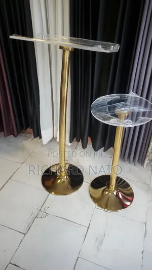 Gold Single Pole Pulpit