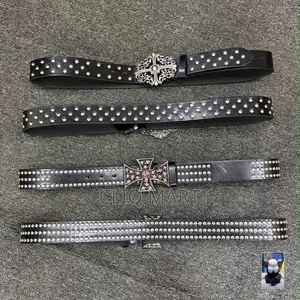 Designer Gothic & Studded Leather Belts | Multiple Styles