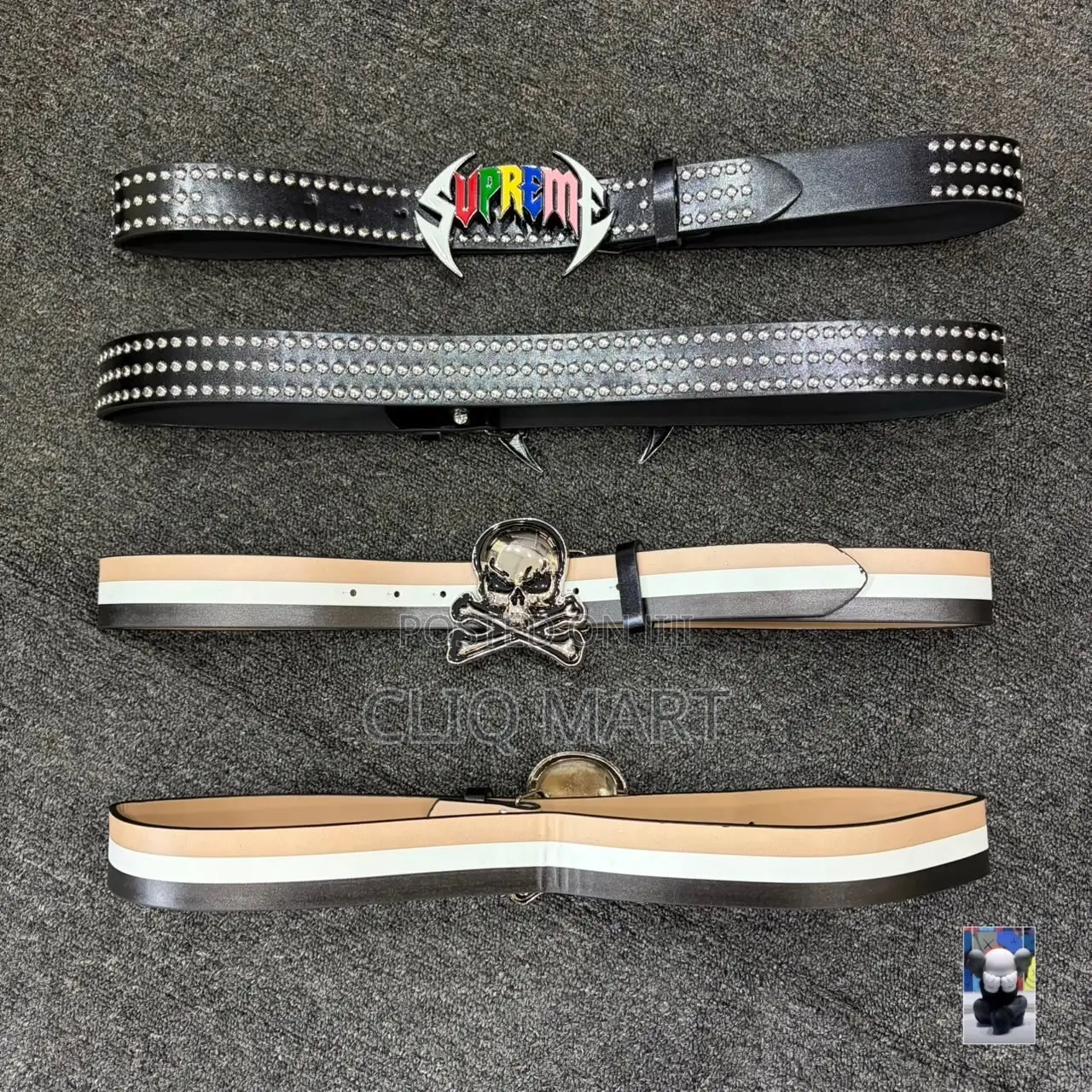 Designer Gothic & Studded Leather Belts | Multiple Styles