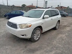 Toyota Highlander Hybrid Limited 2008 White