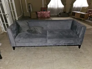 6 Seater Couch and Ottoman