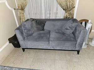 6 Seater Couch and Ottoman