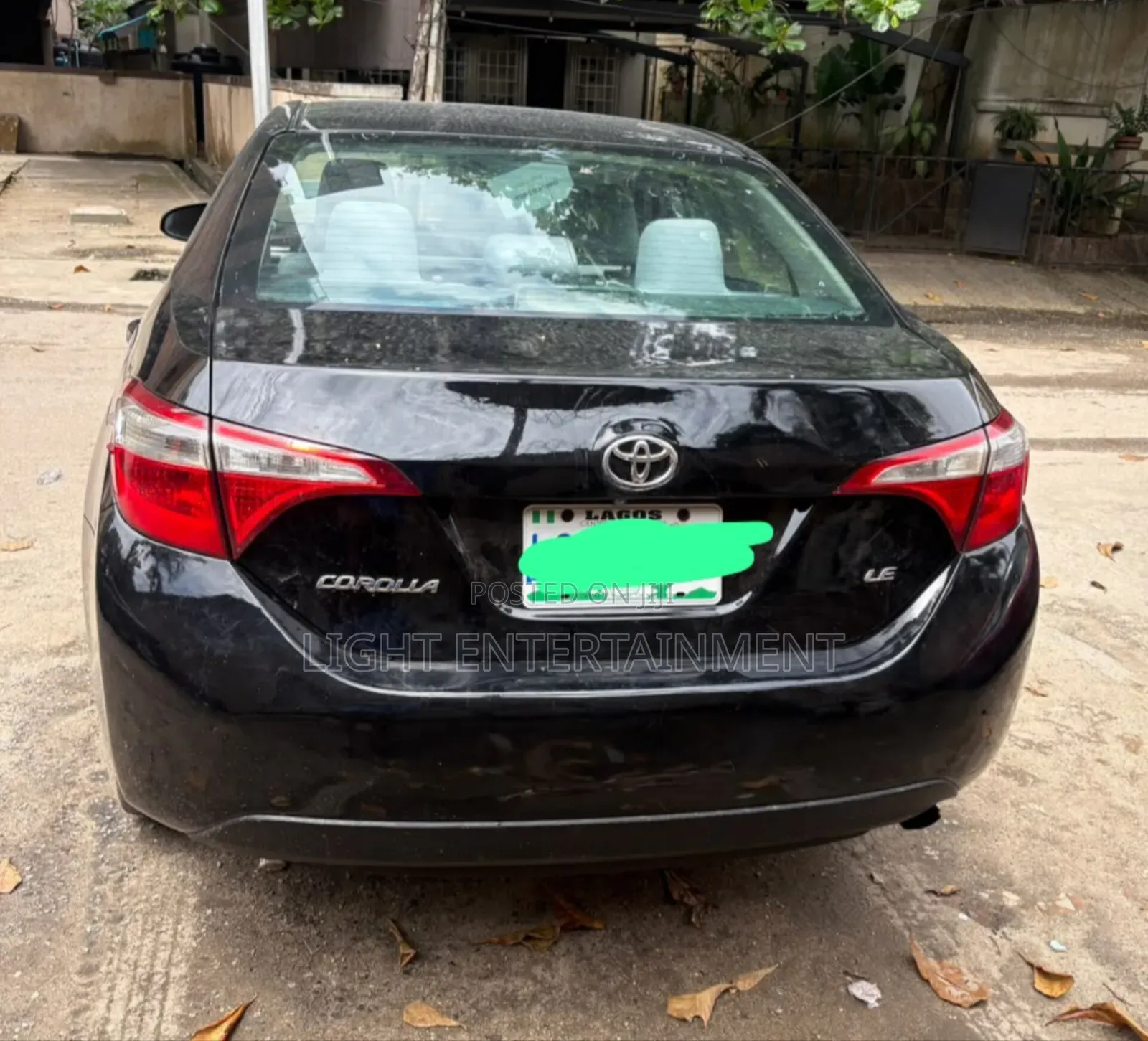 Toyota Corolla 2015 Black