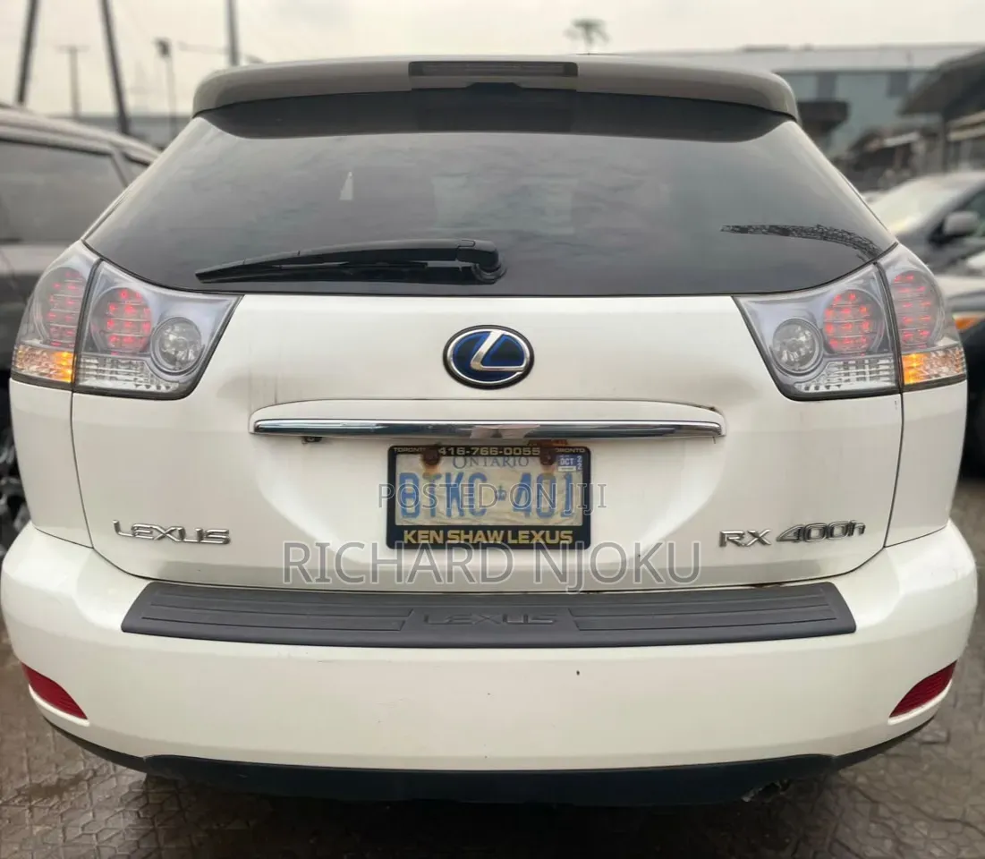 Lexus RX 400h AWD 2008 White