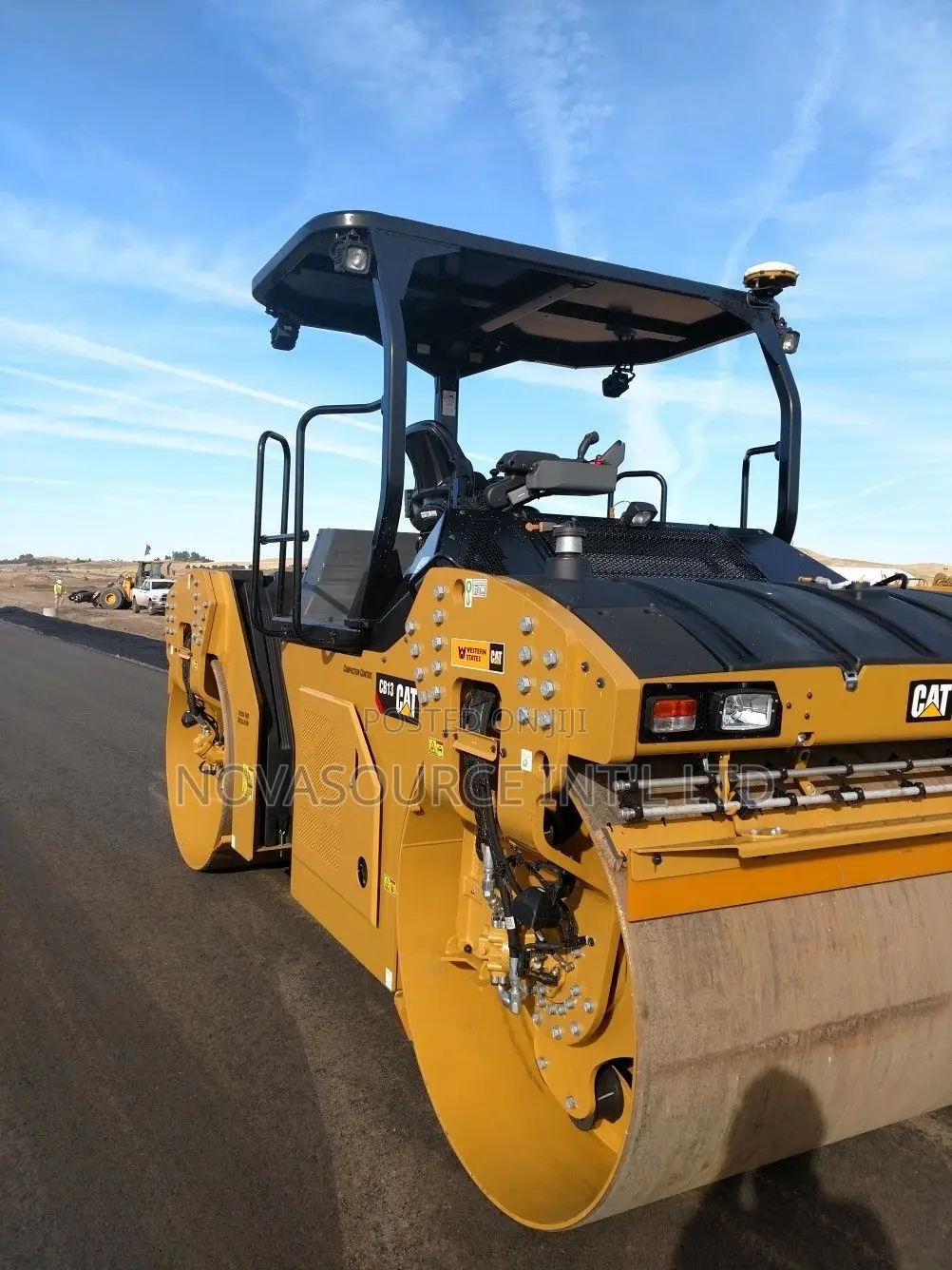 CAT CS56B Vibratory Soil Compactor (Smooth Drum Road Roller)