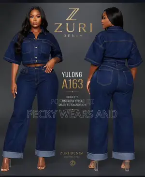 Luxury Denim 2pcs Set