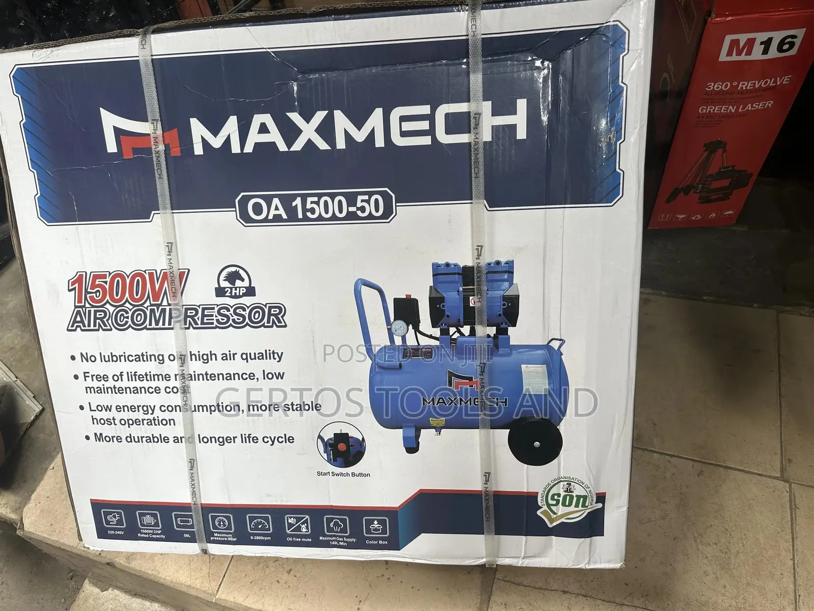 50 Liters Maxmech Compressor Machine