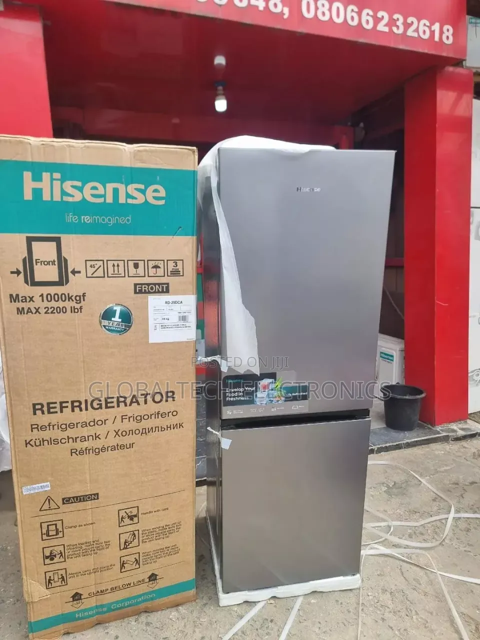 Hisense Bottom Freezer Refrigerator 225L (29DCA)