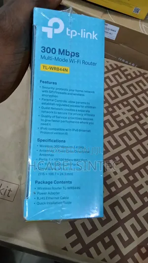 TP-Link 300mbps Multi-Mode Wi-Fi Router TL-WR844N