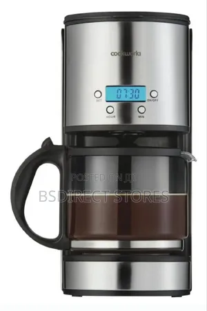 Cookworks Filter Coffee Machine With Timer 12 Cups Capacity