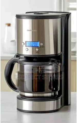 Cookworks Filter Coffee Machine With Timer 12 Cups Capacity