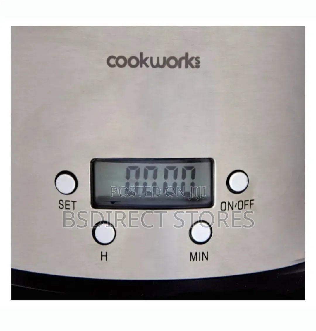Cookworks Filter Coffee Machine With Timer 12 Cups Capacity
