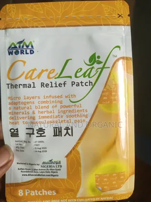 Alliance in Motion Global Careleaf Thermal Relief Patch
