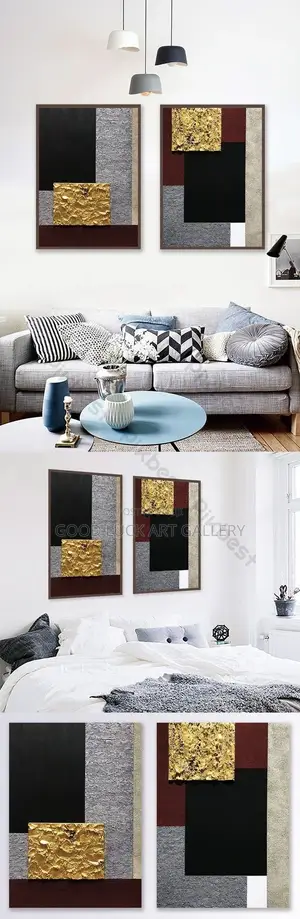 Geometric Modern Canvas