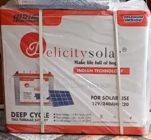 Original 240Ah 12V Felicity Tubular Solar Battery