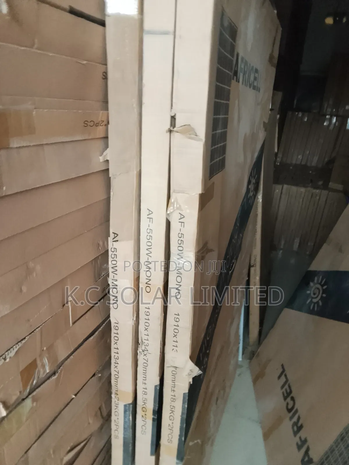 550watts Africell Solar Panel