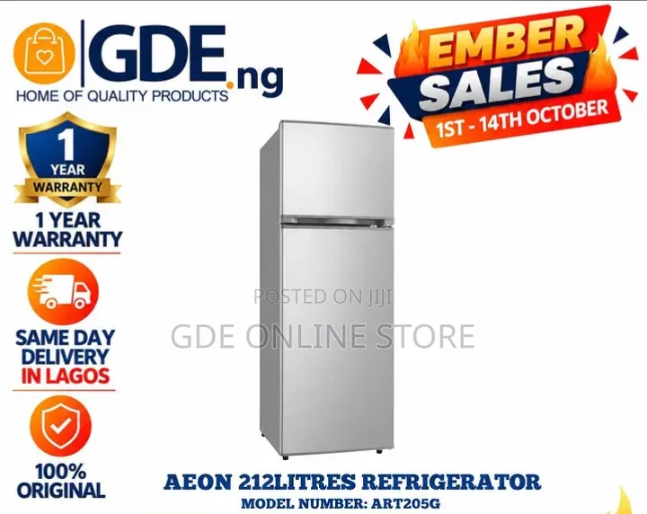 Aeon 212litres Refrigerators/Art205g