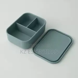 Silicone Divided Lunch Box Microwave-Safe Food Container