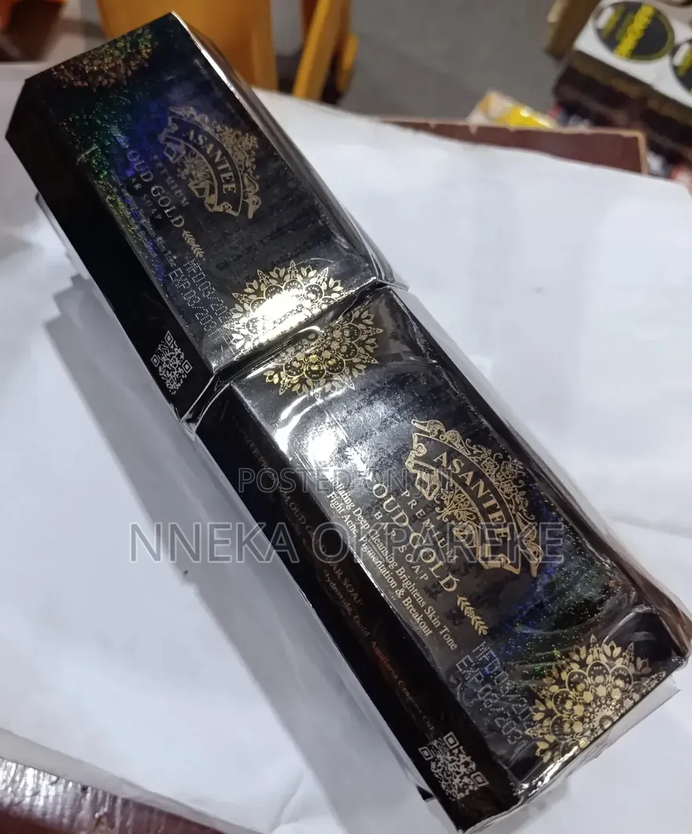 Asantee Oud Gold Soap by 6pcs