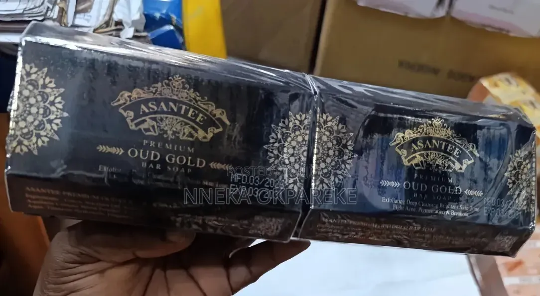 Asantee Oud Gold Soap by 6pcs