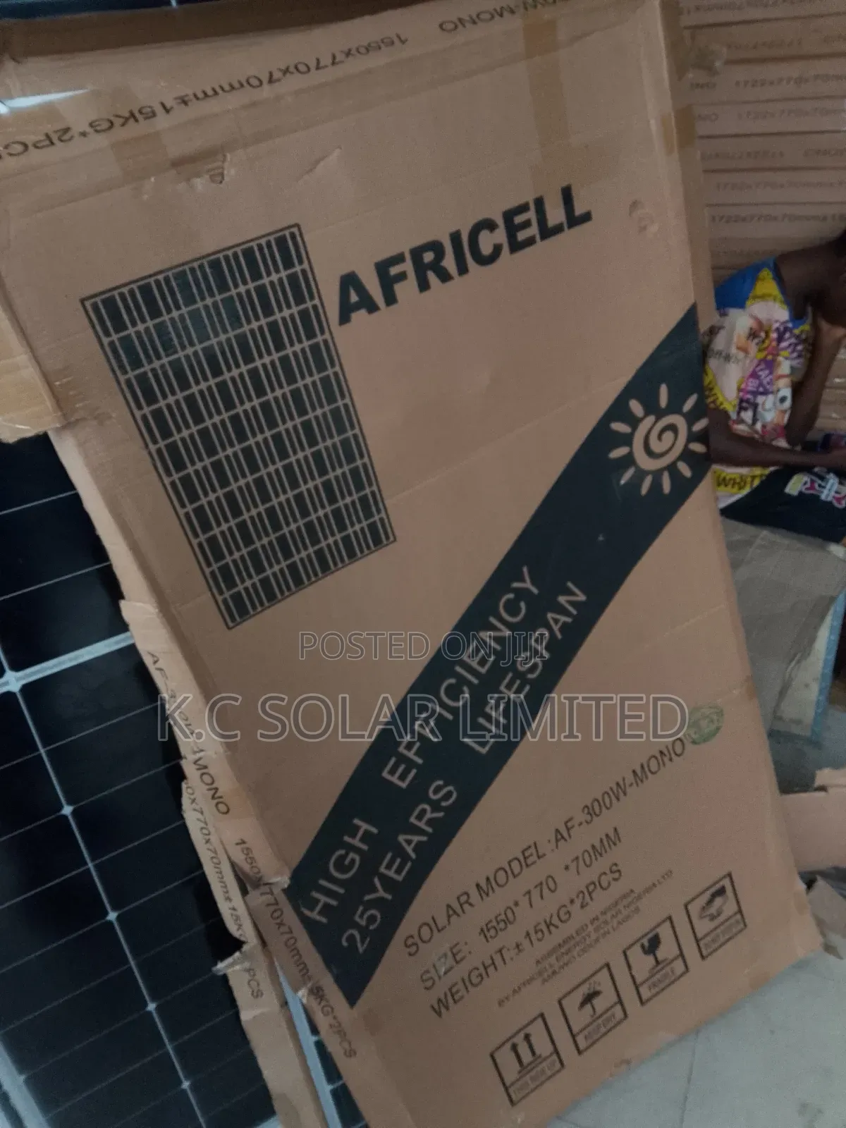 300watts Africell Solar Panel