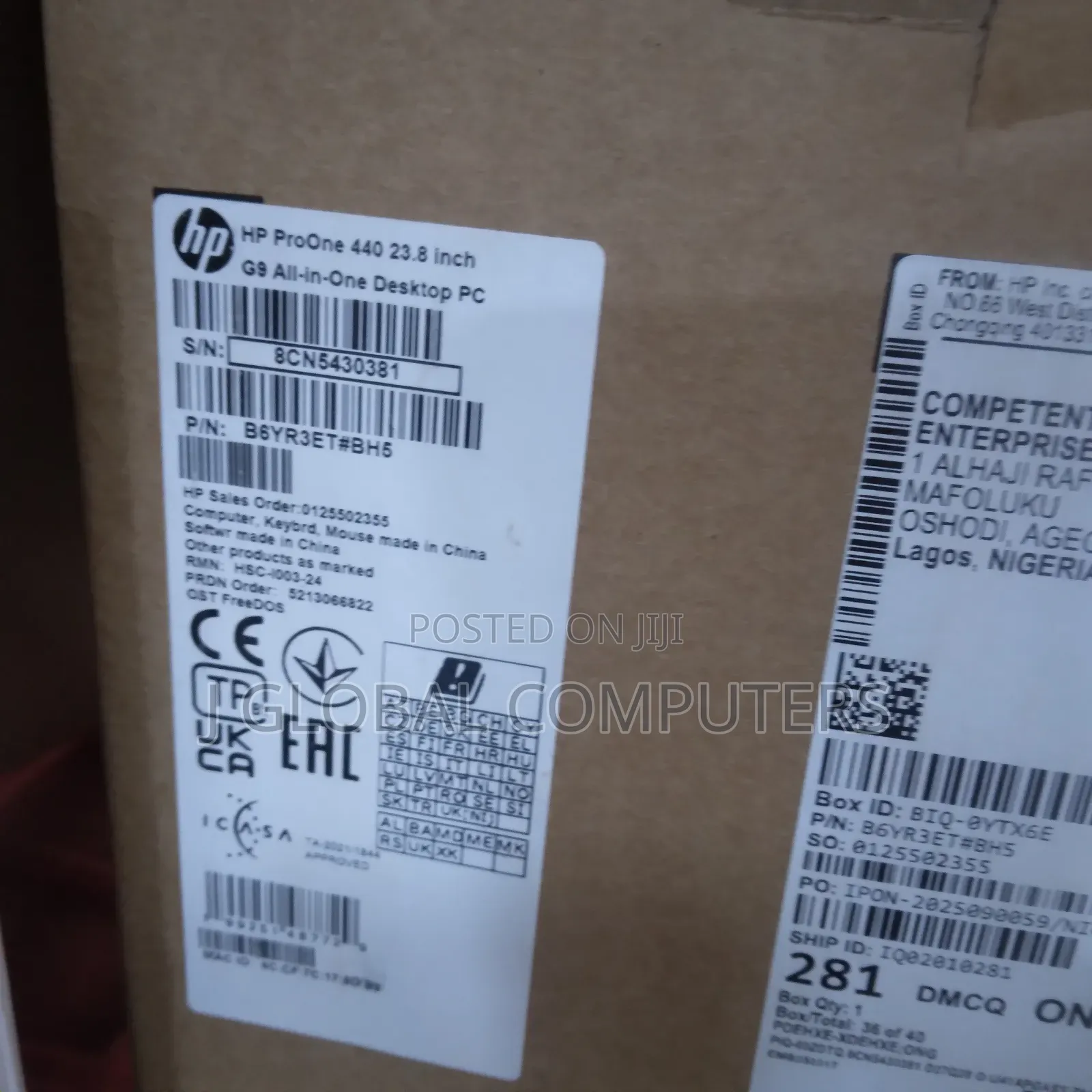New Desktop Computer HP 8GB Intel Core i5 SSD 512GB