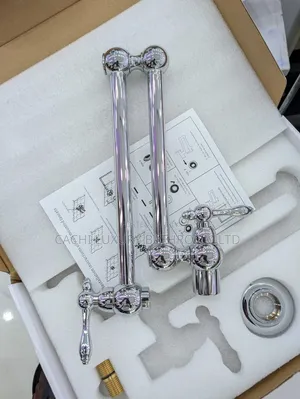 Vintage-Style Wall-Mounted Pot Filler Tap