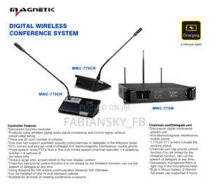 Original Professional Wireless Conference Microphone Recharg