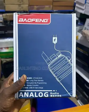 Baofeng C5 Analog Two-Way Walkie-Talkie Radio Box.