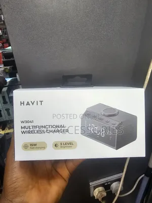 Havit W3041 Multifunctional Wireless Charger, Speaker and Alarm