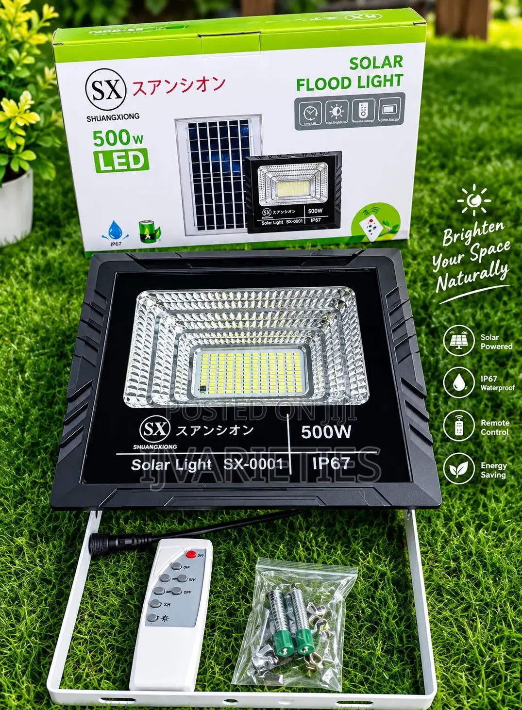 500W Solar LED Floodlight