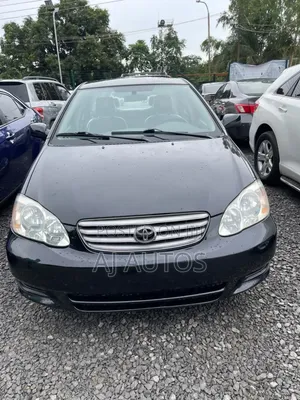 Toyota Corolla S 2004 Black