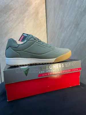 Skechers Street Men’s Air-Cooled Memory Foam Court Sneaker