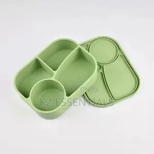 Food-Grade Compartment Silicone Lunch Box