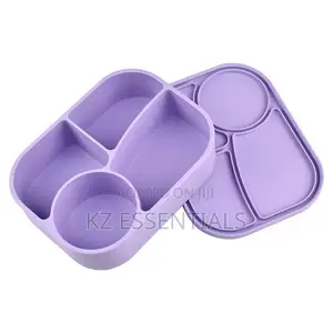 Food-Grade Compartment Silicone Lunch Box