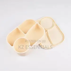 Food-Grade Compartment Silicone Lunch Box