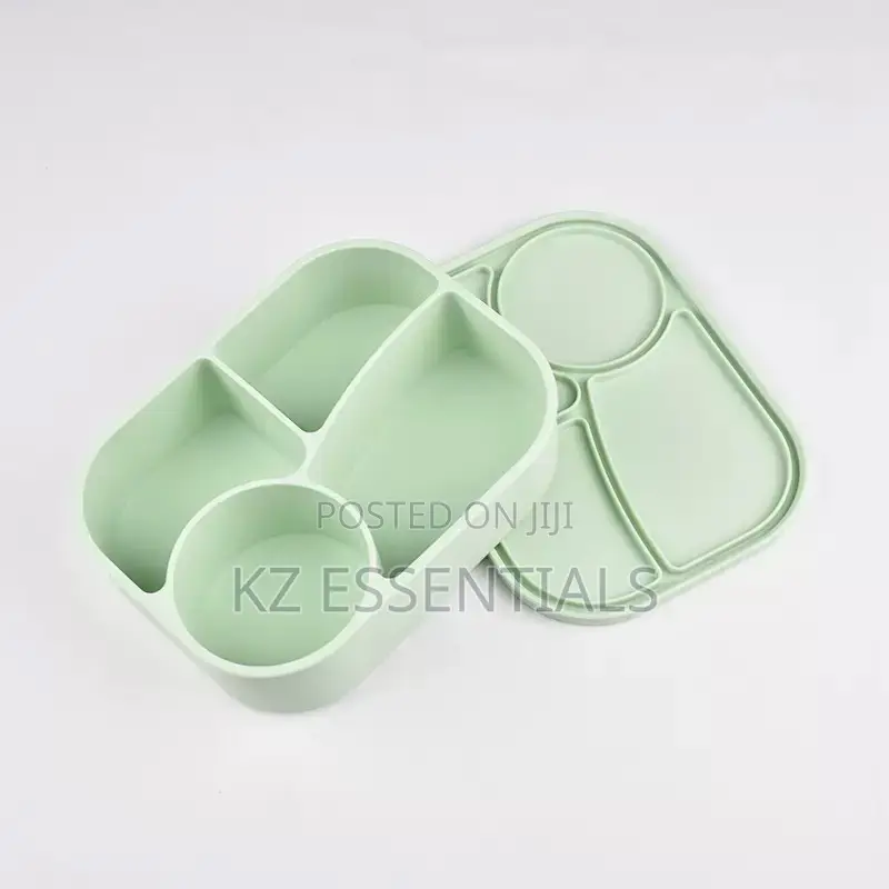 Food-Grade Compartment Silicone Lunch Box