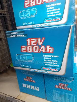GP Solar Gel Battery 280ah 12v
