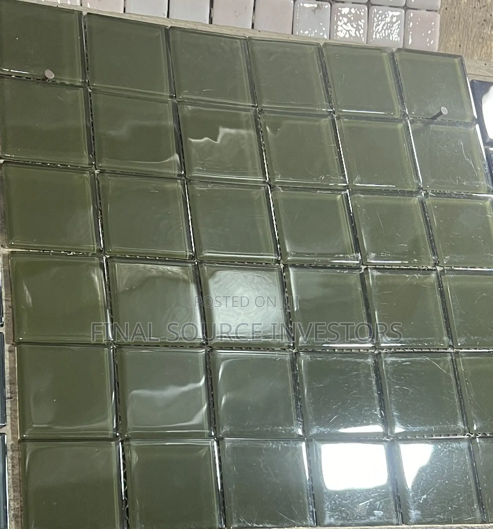 Plain Mosaic Tiles