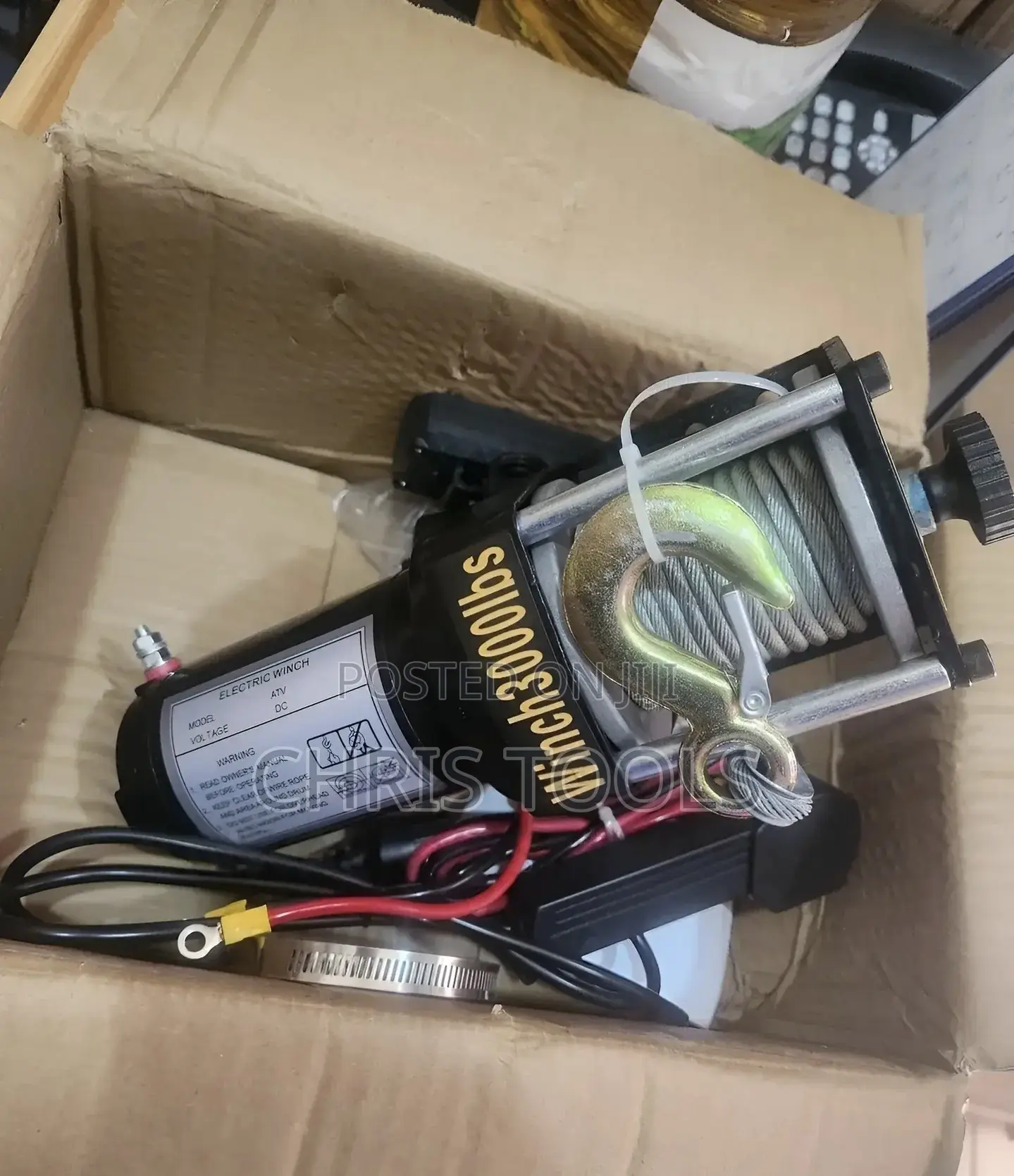 Dc Battery Winch 3000lb