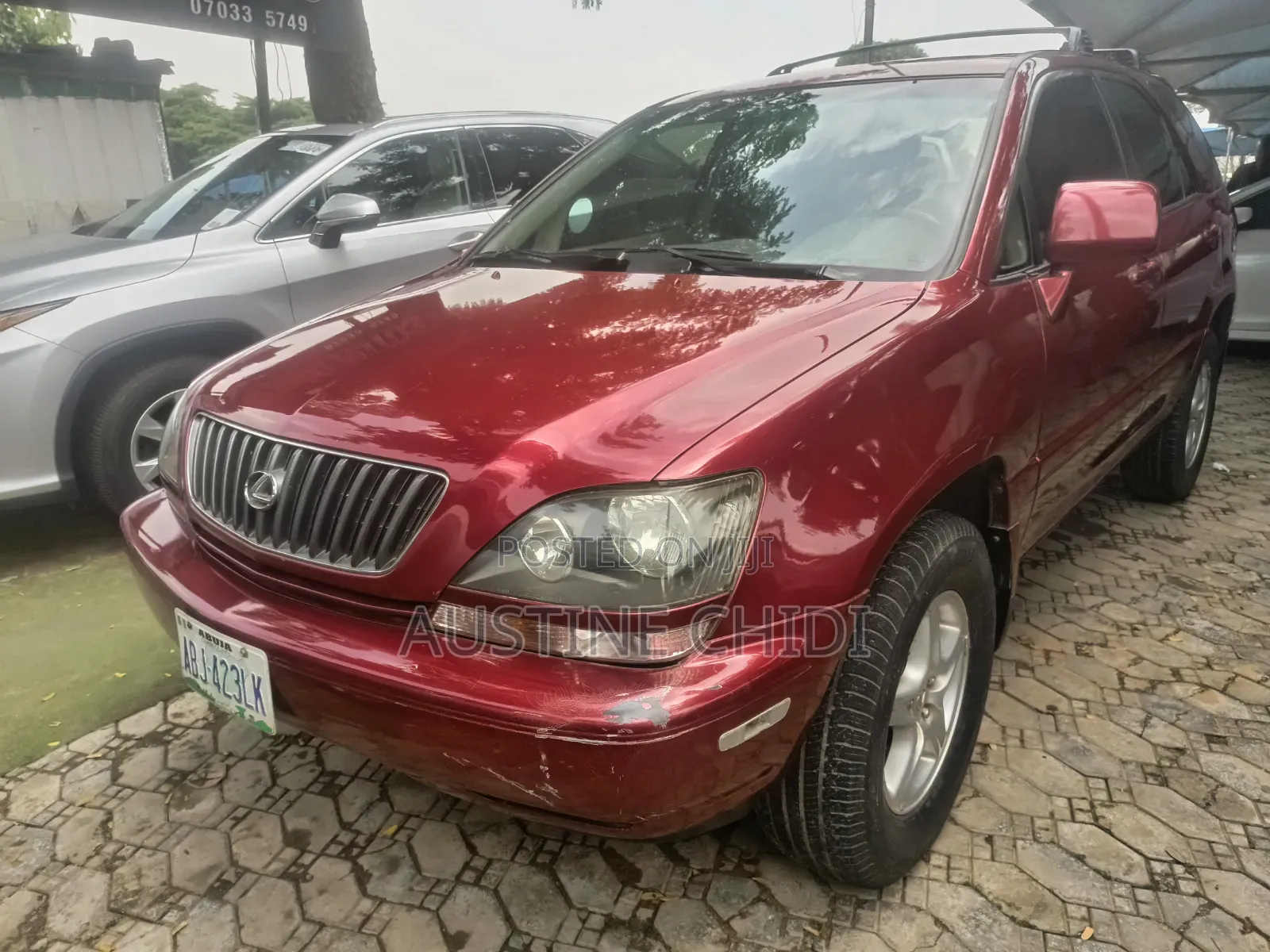Lexus RX 2000 Maroon
