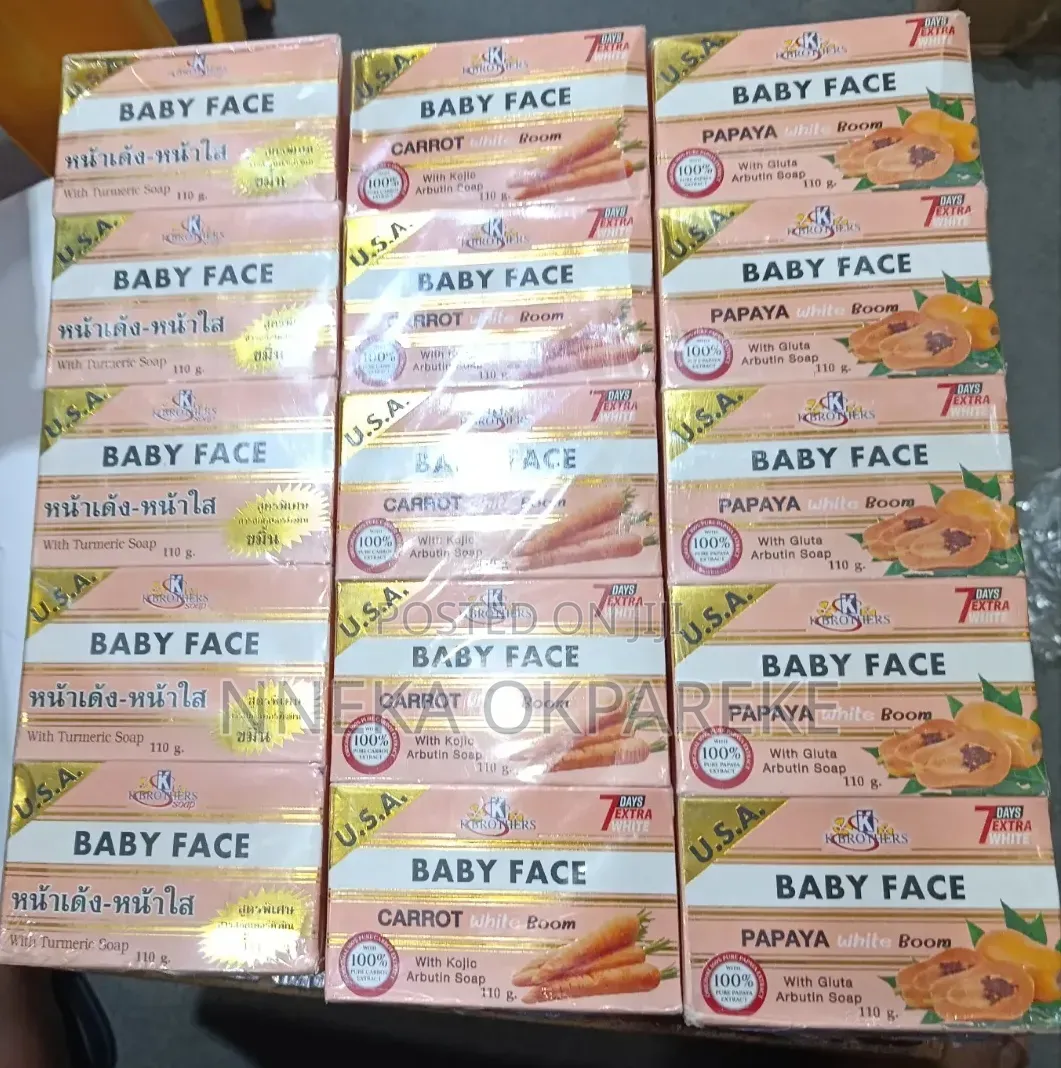 Baby Face Soap by 10pcs