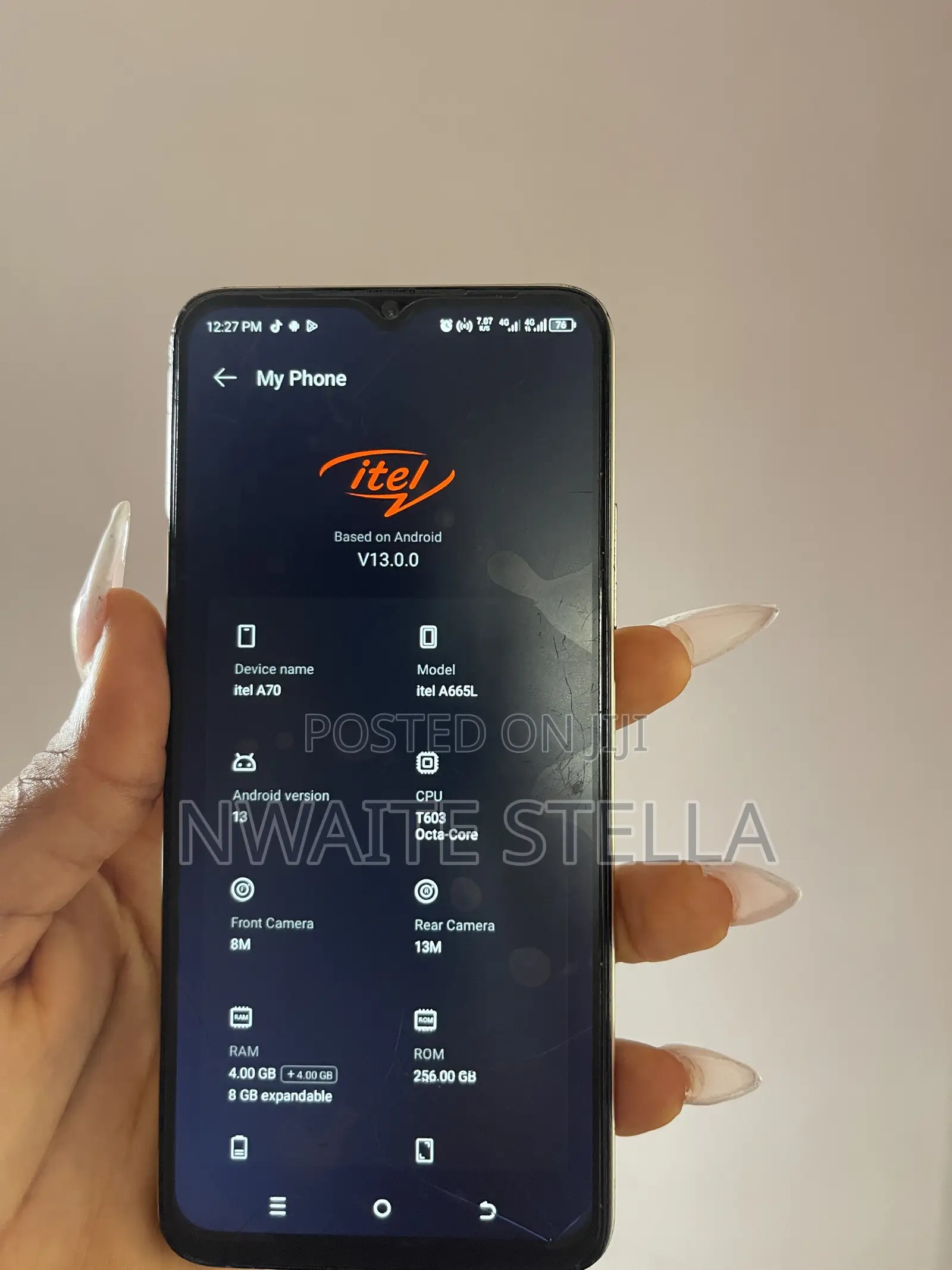 Itel A60 32 GB Black
