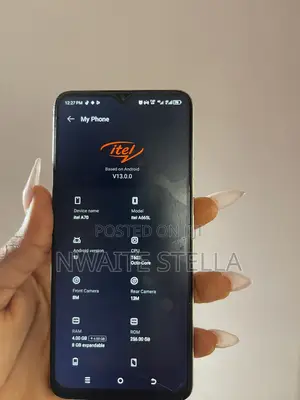 Itel A60 32 GB Black