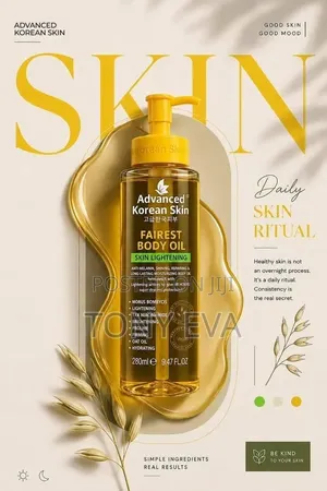 Advanced Korean Body Oil